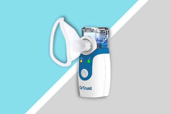 Dr. Trust Portable Ultrasonic Mesh Nebulizer Machine Cool Mist Inhaler