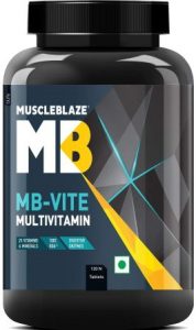 MuscleBlaze MB – Vite Multivitamin – Cheap and best multivitamin in India