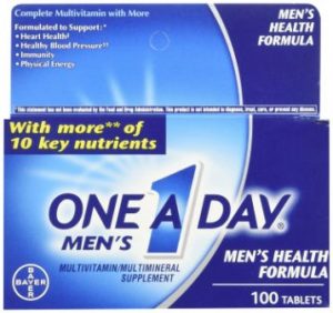 One A Day Men's Multivitamin – Best Multivitamin for Men