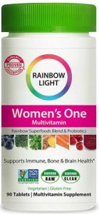 Rainbow Light Women's One Multivitamin – Best Multivitamin for Women