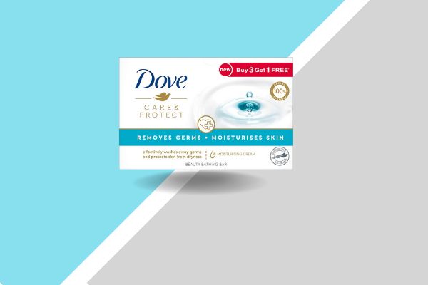 Dove Care & Protect Moisturising Cream Beauty Bathing Bar