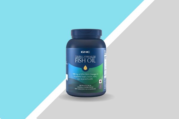 GNC Triple Strength Fish Oil Omega 3 supplement