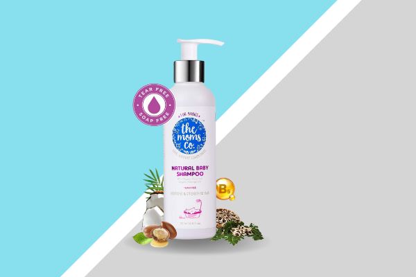 The Moms Co. Tear-Free Natural Baby Shampoo with Conditioner