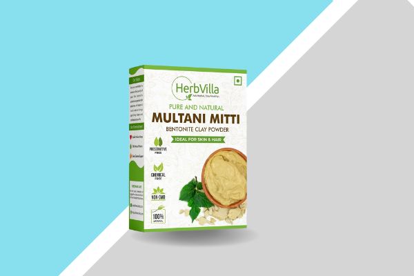 Herbalvilla 100% Natural Multani Mitti Powder