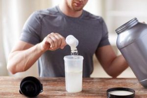 Taking Whey Protein with Water