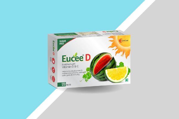 Eucee Vitamin D With C Chewable Tablets