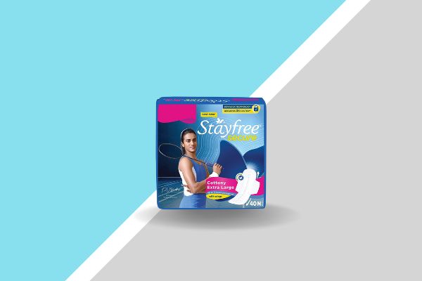 Stayfree Secure X-Large Cottony Soft Cover Sanitary Pads
