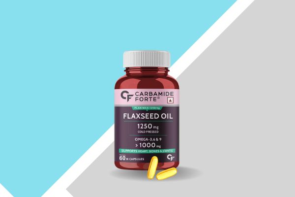 Carbamide Forte Cold Pressed Flaxseed Oil Capsules