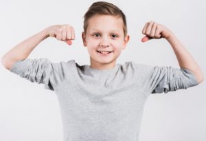 Children Below 14 & Building Muscles