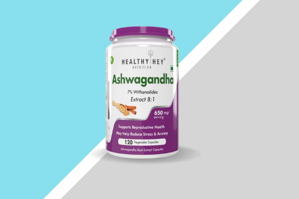 HealthyHey Nutrition Ashwagandha Root Extract Capsules