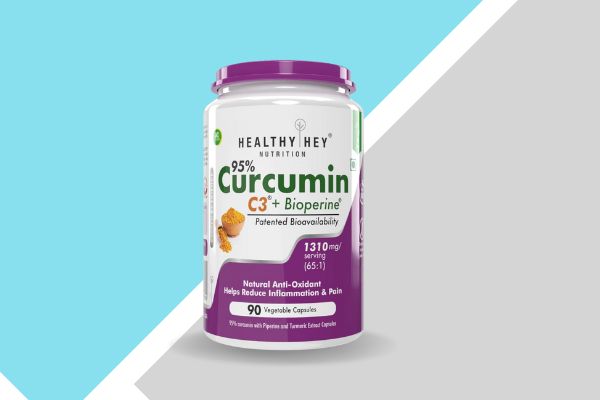 HealthyHey Nutrition Curcumin with Bioperine