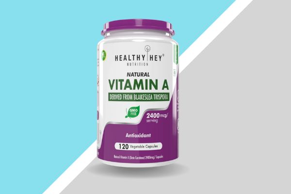 HealthyHey Nutrition Natural Vitamin A Capsules