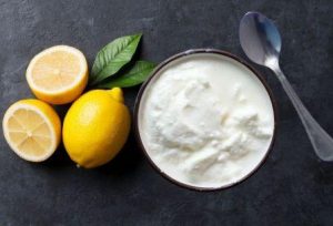 Lemon And Yogurt Mask