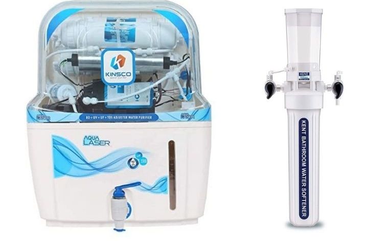 Can a water purifier and water softener be used mutually
