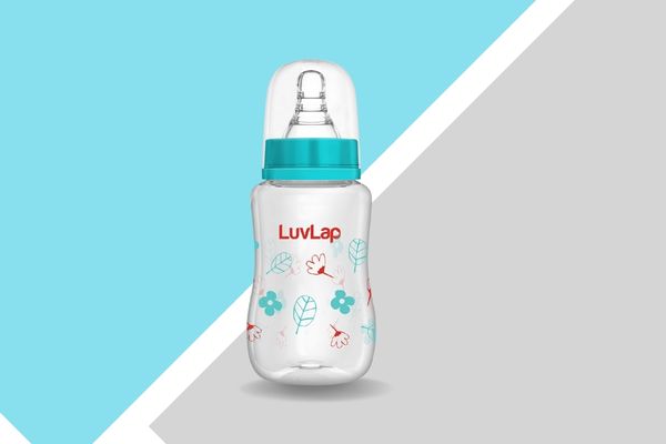 LuvLap Anti-Colic Slim Regular Neck Essential Baby Feeding Bottle