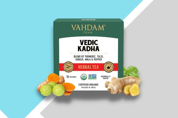 VAHDAM Organic Ayurvedic Kadha Tea