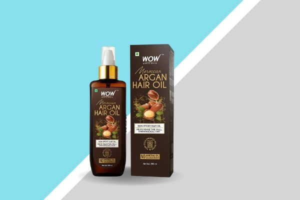 WOW Skin Science Cold-Pressed Moroccan Argan Hair Oil