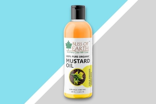 Bliss Of Earth Organic Mustard Oil