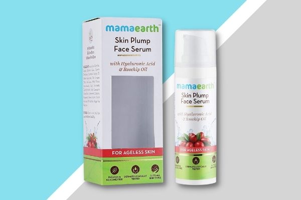 Mamaearth Skin Plump Face Serum Anti Aging Cream For Glowing Skin