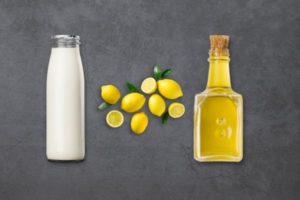 Milk, Lemon, and Olive Oil