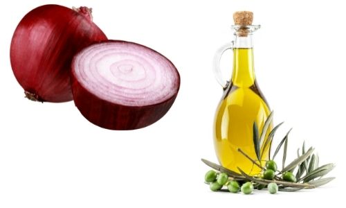 Onion Juice And Olive Oil