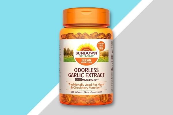 Sundown Naturals Garlic 1000 mg Odorless Softgels