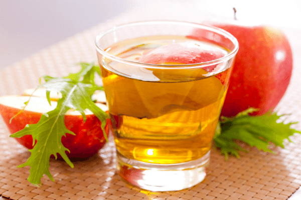 What are precautions to take while using apple cider vinegar