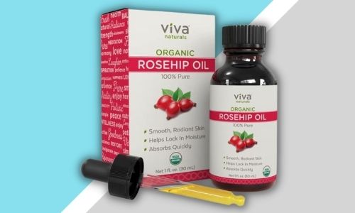 Viva Naturals Organic Rosehip Oil for Face