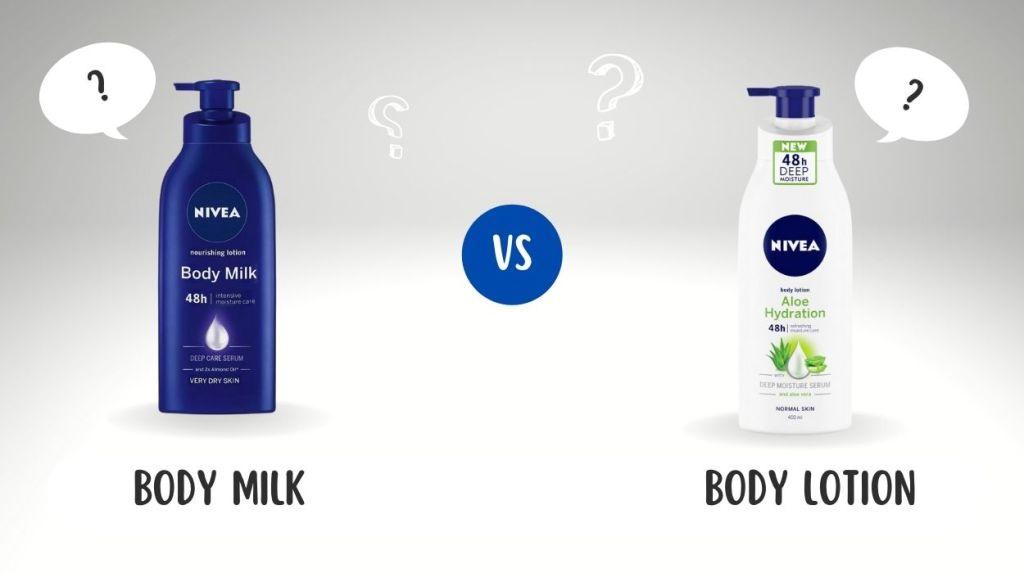 Difference Between Body Milk And Body Lotion