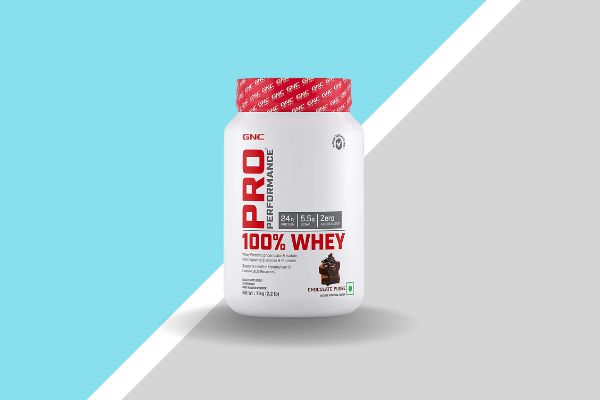 GNC Pro Performance 100% Whey Protein Powder